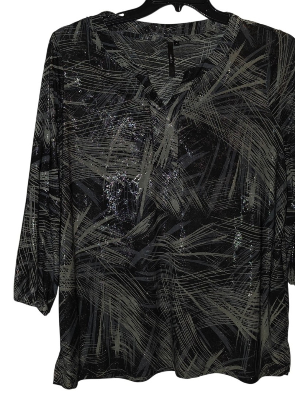 Cathy 3/4 Sleeve Blouse Size XL